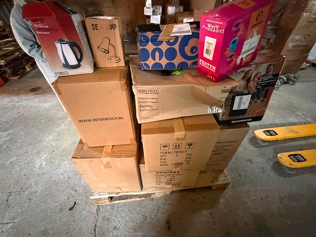 Retourpallet huishoudtoestellen & elektronica lot 13305 - afbeelding 2 van  4