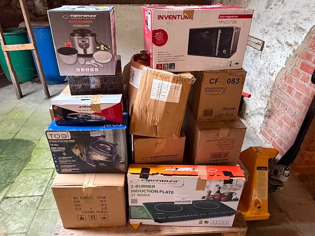 Retourpallet huishoudtoestellen & elektronica - afbeelding 1 van  5
