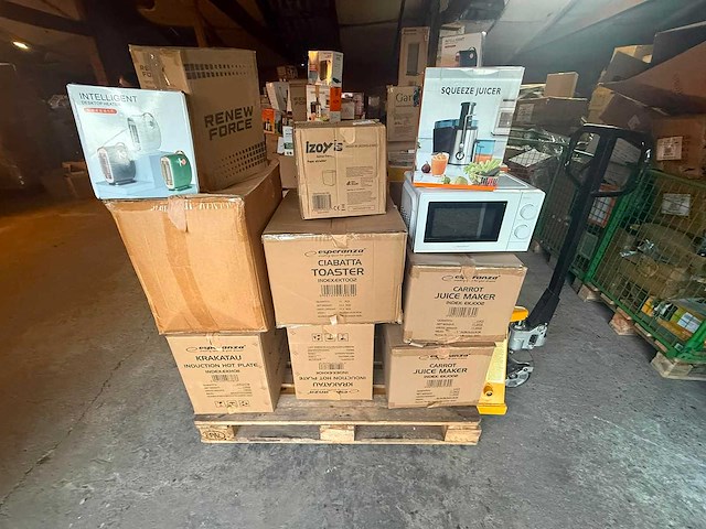 Retourpallet huishoudtoestellen & elektronica - afbeelding 1 van  5
