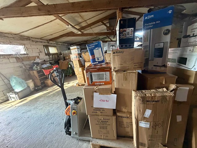Retourpallet huishoudtoestellen, keukenapparatuur & airco - afbeelding 1 van  5