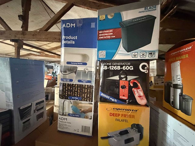 Retourpallet huishoudtoestellen, keukenapparatuur & klimaatproducten - afbeelding 2 van  3