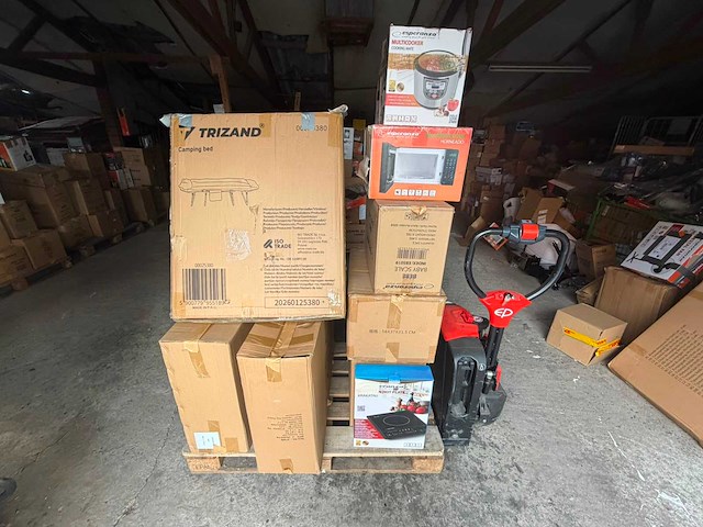 Retourpallet huishoudtoestellen, keukenapparatuur & overstocks - afbeelding 6 van  7