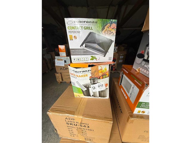 Retourpallet huishoudtoestellen & keukenapparatuur - afbeelding 3 van  5