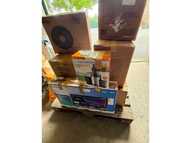 Retourpallet huishoudtoestellen & keukenapparatuur - afbeelding 5 van  6