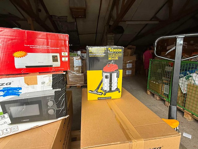 Retourpallet huishoudtoestellen, klimaatproducten & elektronica - afbeelding 2 van  4