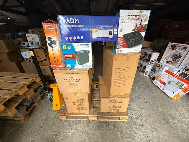 Retourpallet huishoudtoestellen, klimaatproducten & elektronica - afbeelding 1 van  7