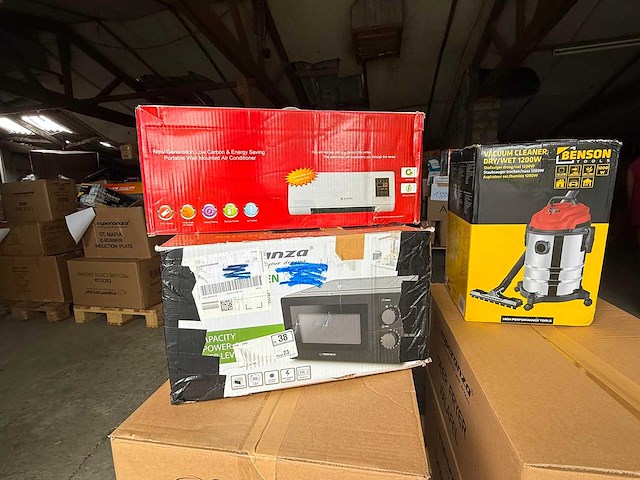 Retourpallet huishoudtoestellen, klimaatproducten & elektronica - afbeelding 2 van  6