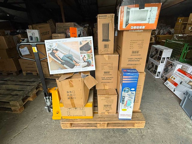 Retourpallet huishoudtoestellen, klimaatproducten & elektronica - afbeelding 1 van  8
