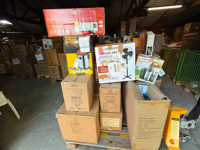 Retourpallet huishoudtoestellen, klimaatproducten & gereedschap - afbeelding 1 van  7