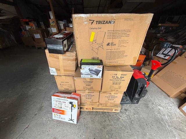 Retourpallet huishoudtoestellen, klimaatproducten & tuinartikelen - afbeelding 1 van  3