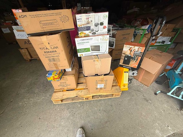 Retourpallet huishoudtoestellen & klimaatproducten - afbeelding 1 van  6