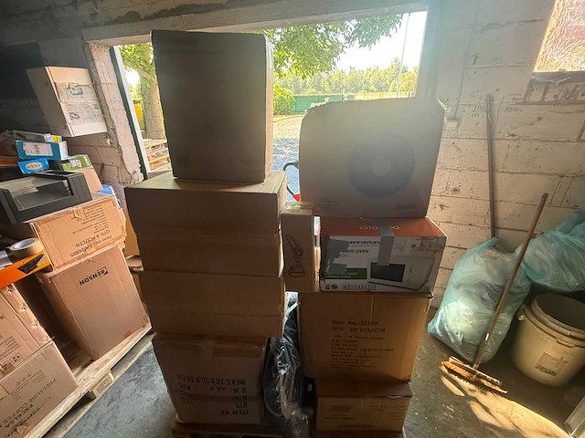 Retourpallet huishoudtoestellen, tuinartikelen & overstocks - afbeelding 1 van  1