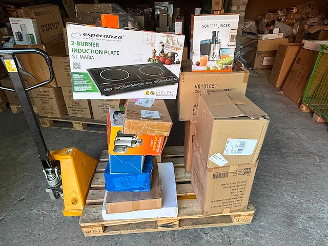 Retourpallet keukenapparatuur, huishoudtoestellen & consumentenelektronica - afbeelding 1 van  7