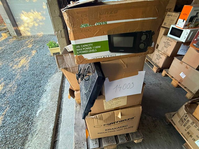 Retourpallet keukenapparatuur, huishoudtoestellen & elektronica - afbeelding 4 van  5