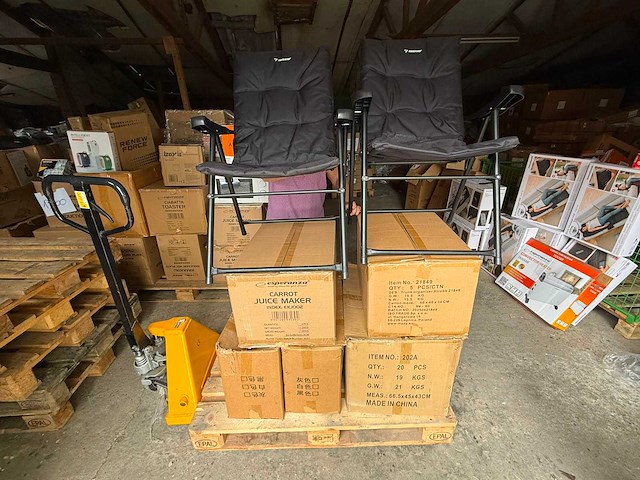 Retourpallet tuinartikelen, consumentengoederen & overstoc - afbeelding 1 van  6