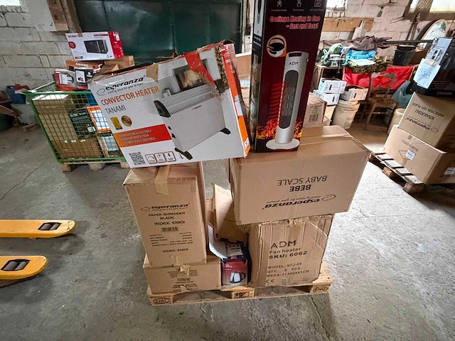 Retourpallet verwarming & huishoudtoestellen – lot 13302 - afbeelding 1 van  4