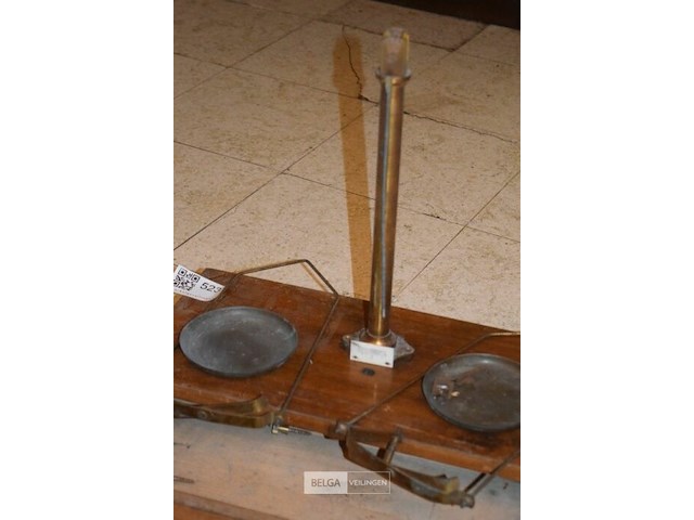 Retro apotheek weegschaal - niet compleet - afbeelding 3 van  3