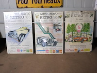 Retro expo affiche (x3)