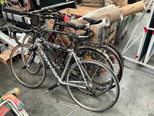 Retro fietsen (4x) - afbeelding 1 van  3