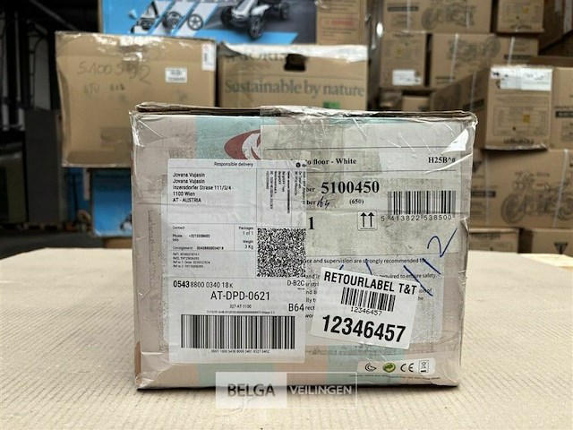 Retro foot to floor white - afbeelding 2 van  3