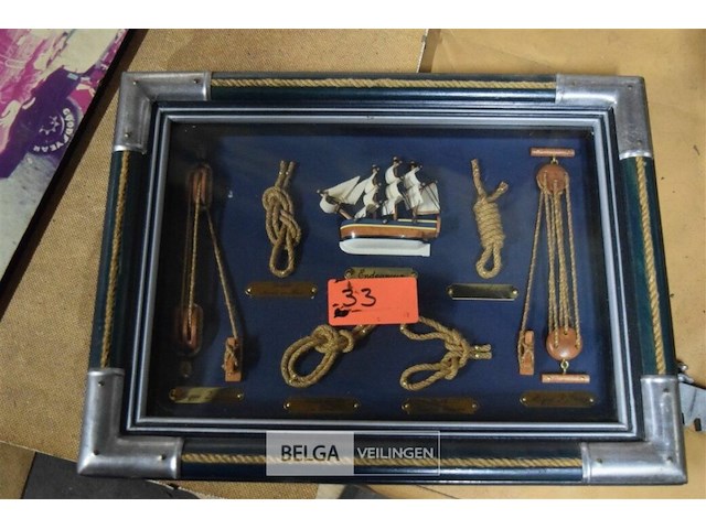 Retro heritage may flower schip - afbeelding 1 van  3