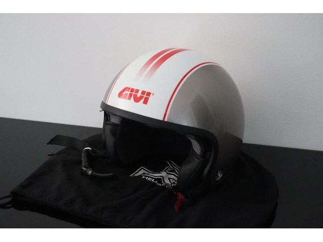Retro jethelm givi - afbeelding 2 van  6