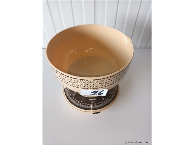 Retro keukenweegschaal - afbeelding 2 van  3