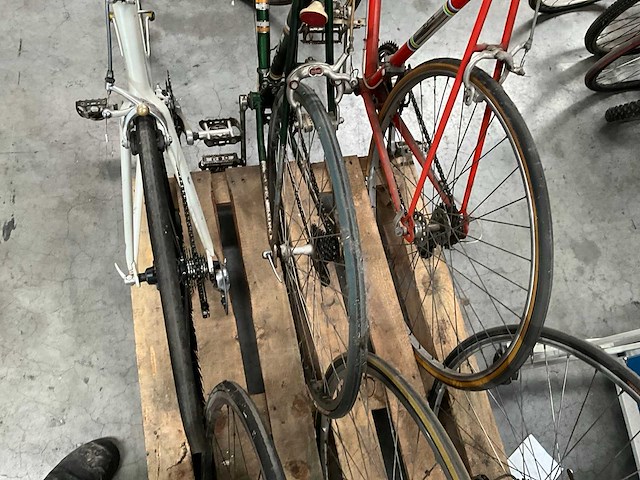 Retro koers fietsen (3x) - afbeelding 4 van  4