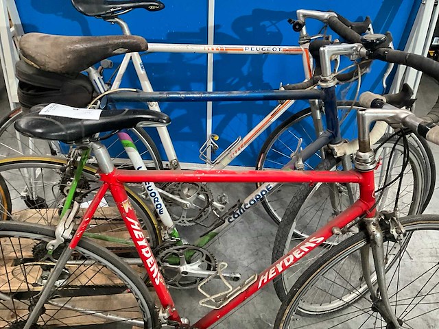 Retro koersfietsen (3x) - afbeelding 4 van  5