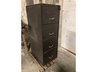 Retro ladenkast metaal - afbeelding 4 van  6