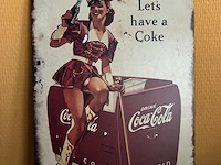 Retro-metalen sierbord - afbeelding 1 van  1