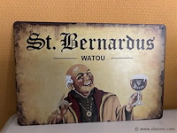 Retro-metalen sierbord - afbeelding 1 van  1
