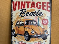 Retro-metalen sierbord - afbeelding 1 van  1