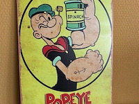 Retro-metalen sierbord - afbeelding 1 van  1