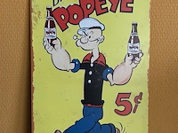 Retro-metalen sierbord - afbeelding 1 van  1