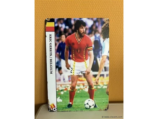 Retro-metalen sierbord - afbeelding 1 van  1