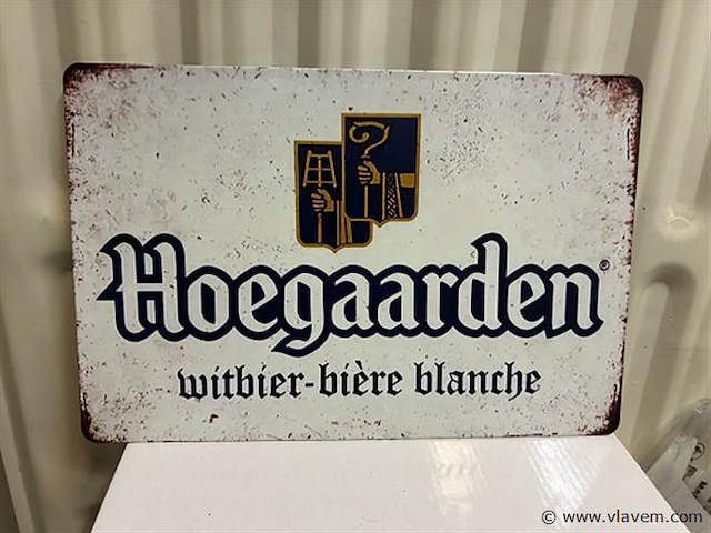 Retro-metalen sierbord - afbeelding 1 van  1