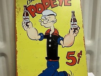 Retro-metalen sierbord - afbeelding 1 van  1