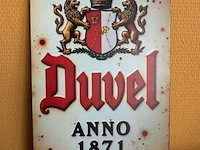 Retro-metalen sierbord - afbeelding 1 van  1