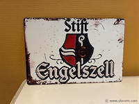Retro-metalen sierbord - afbeelding 1 van  1
