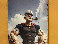 Retro-metalen sierbord - afbeelding 1 van  1