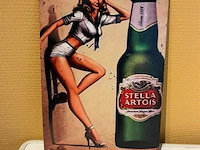 Retro-metalen sierbord - afbeelding 1 van  1