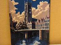 Retro-metalen sierbord - afbeelding 1 van  1