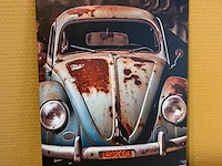 Retro-metalen sierbord - afbeelding 1 van  1