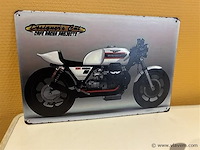 Retro-metalen sierbord - afbeelding 1 van  1