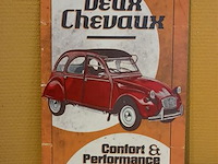 Retro-metalen sierbord - afbeelding 1 van  1