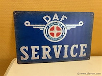 Retro-metalen sierbord - afbeelding 1 van  1