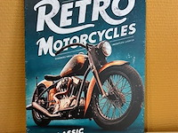 Retro-metalen sierbord - afbeelding 1 van  1