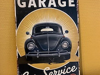 Retro-metalen sierbord - afbeelding 1 van  1