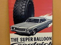 Retro-metalen sierbord - afbeelding 1 van  1